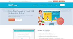 Desktop Screenshot of edutyping.com